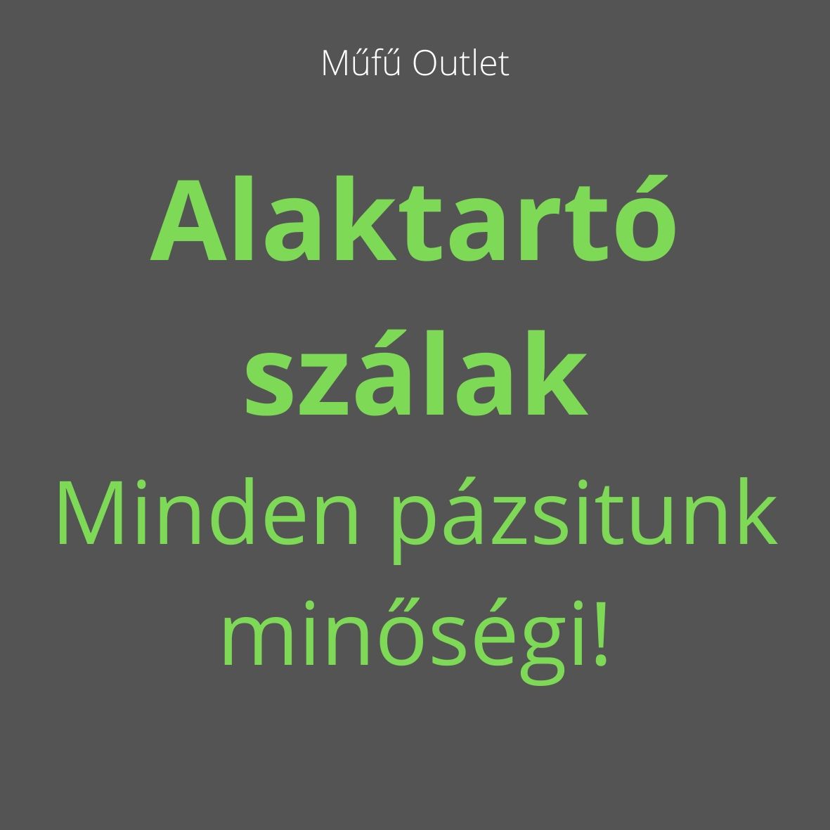 memóriaszálas műfű