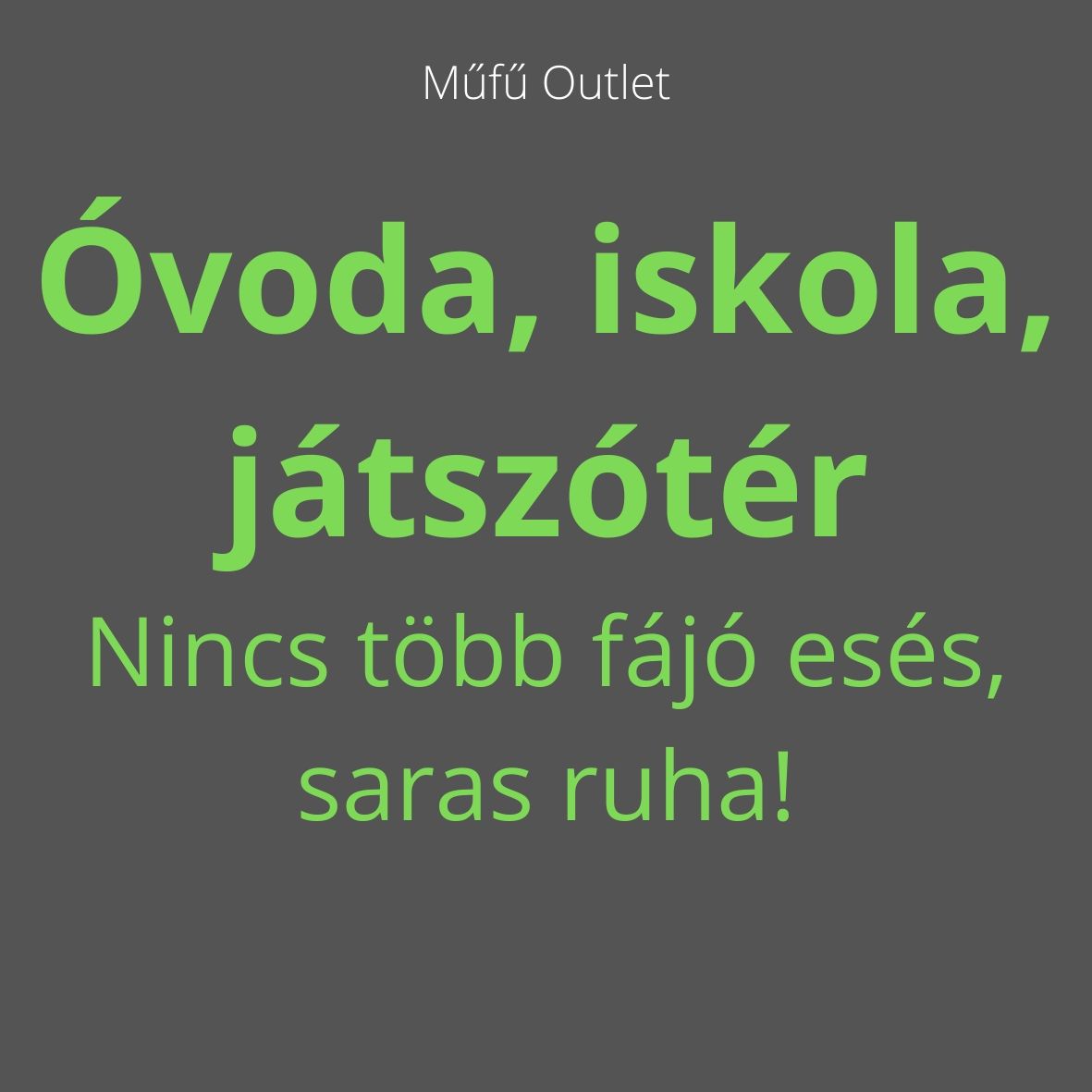 műfű óvodába 