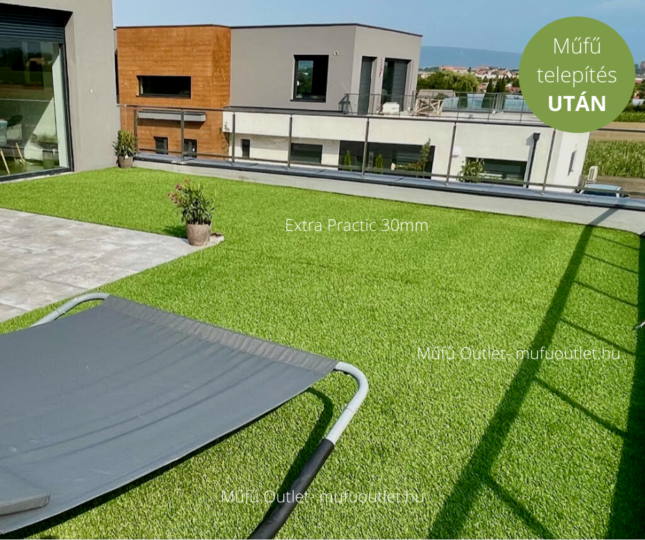Műfű Outlet holland pázsit prémium pázsit műfű shop műfű futár cím puha műfű 30mm Practic prémium kutyabarát műfű - mufuoutlet.hu
